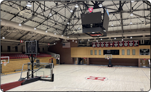 LAVIETES PAVILION basketball court